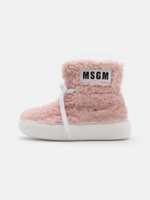 Botki MSGM jasnoróżowy