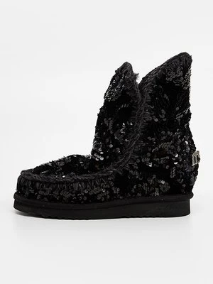 Botki na koturnie Mou