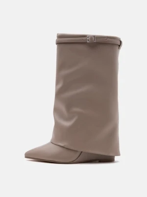 Botki na koturnie Steve Madden