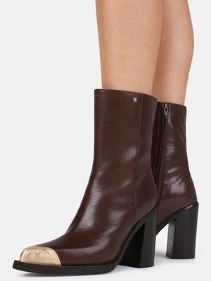 Botki na obcasie Bronx