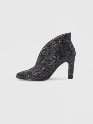 Botki na obcasie Copenhagen Shoes czarny