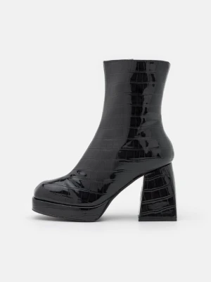 Botki na obcasie Even&Odd By Zalando czarny