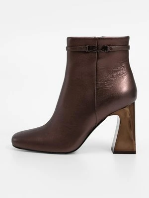 Botki na obcasie Karl Lagerfeld