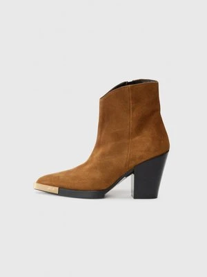 Botki na obcasie Karl Lagerfeld