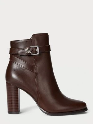 Botki na obcasie Lauren Ralph Lauren