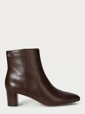 Botki na obcasie Lauren Ralph Lauren