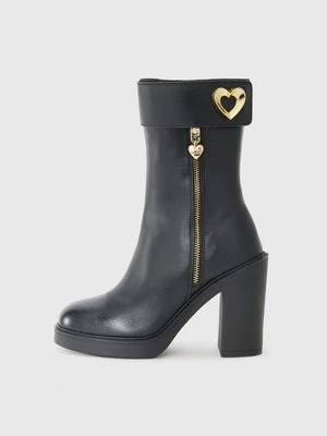 Botki na obcasie Love Moschino