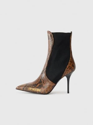 Botki na obcasie Love Moschino