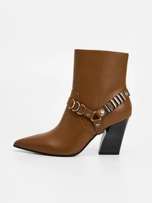 Botki na obcasie pinko