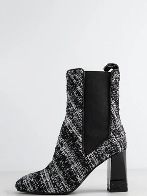 Botki na obcasie Pollini