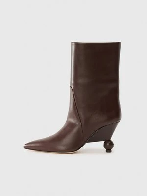 Botki na obcasie Weekend Max Mara