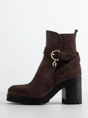 Botki na platformie aigner