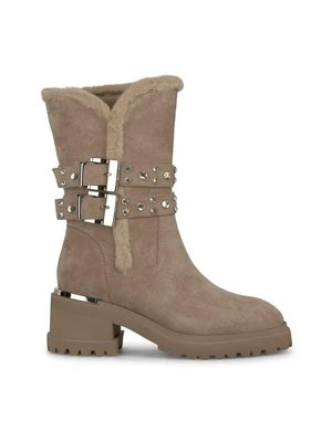 Botki na platformie Alma en Pena