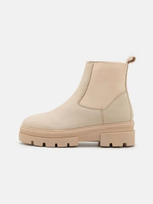 Botki na platformie Anna Field By Zalando beżowy