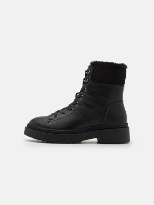 Botki na platformie Anna Field Wide Fit By Zalando czarny