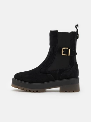 Botki na platformie Anna Field Wide Fit By Zalando czarny