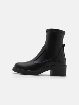Botki na platformie Anna Field Wide Fit By Zalando czarny