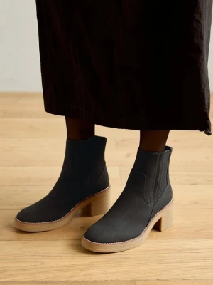 Botki na platformie Anna Field Wide Fit By Zalando czarny