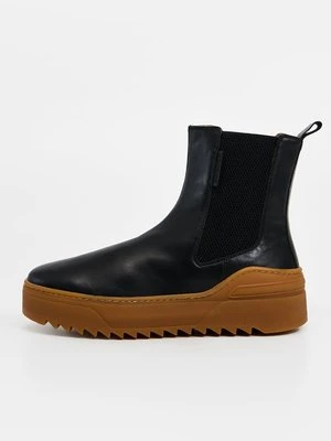 Botki na platformie Bogner