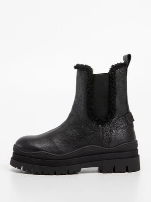 Botki na platformie Bogner