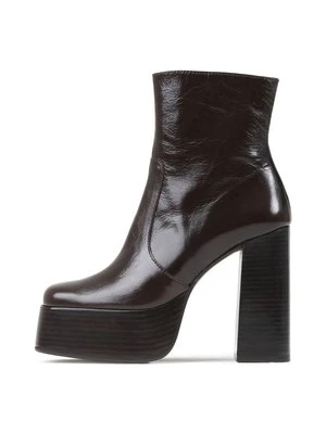 Botki na platformie Bronx