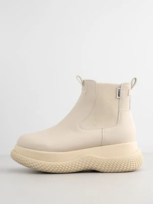 Botki na platformie Bronx