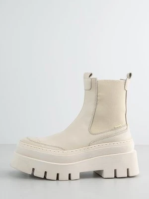 Botki na platformie Bronx