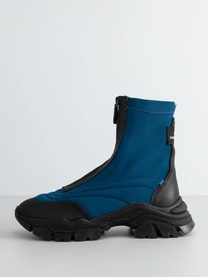 Botki na platformie Bronx