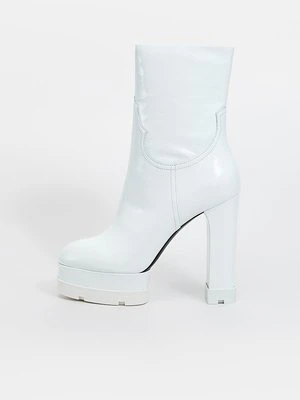 Botki na platformie Casadei