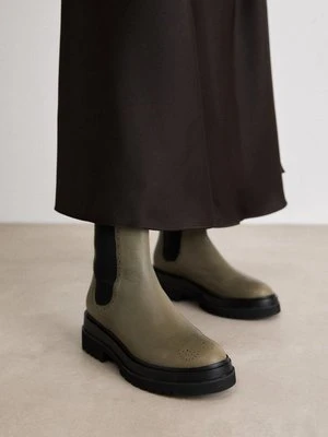 Botki na platformie Coccinelle