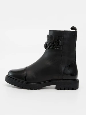 Botki na platformie Copenhagen Shoes czarny