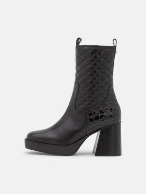 Botki na platformie Copenhagen Shoes czarny