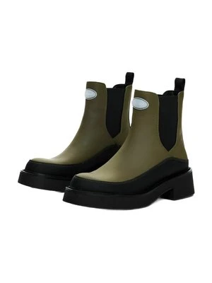 Botki na platformie Desigual