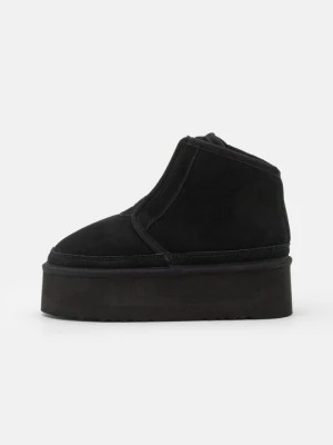 Botki na platformie Even&Odd By Zalando czarny