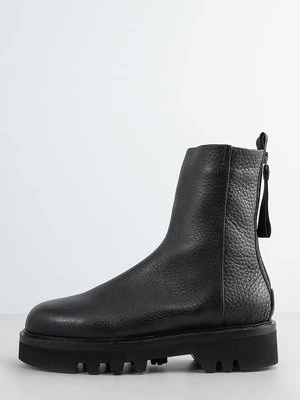 Botki na platformie Furla