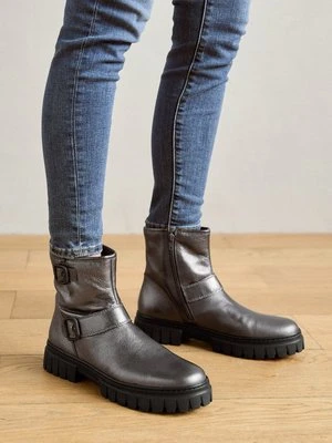 Botki na platformie Gabor