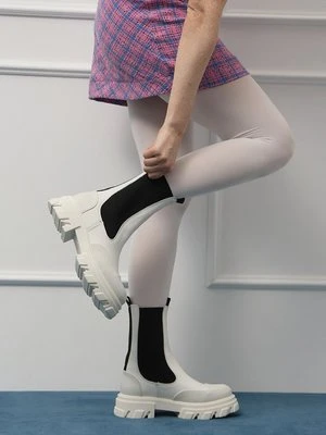 Botki na platformie Ganni