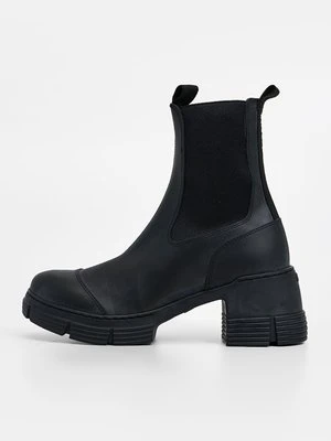 Botki na platformie Ganni