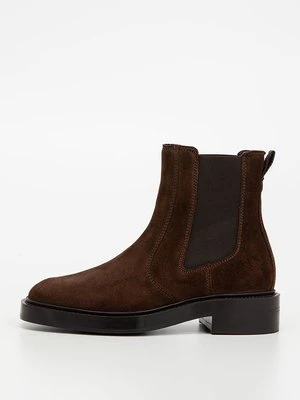 Botki na platformie Gant