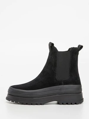 Botki na platformie Gant