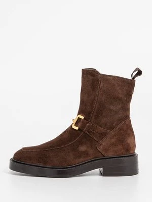 Botki na platformie Gant