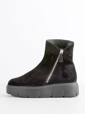 Botki na platformie Högl