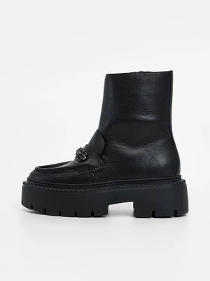 Botki na platformie Jimmy Choo