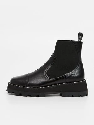 Botki na platformie Jimmy Choo
