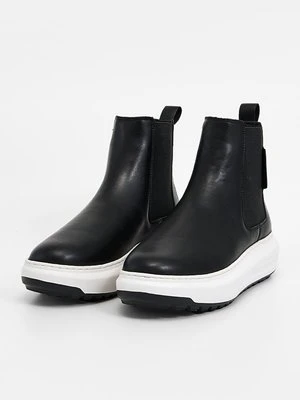 Botki na platformie Karl Lagerfeld