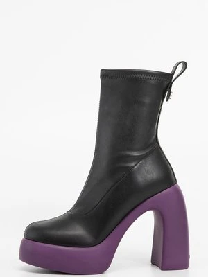 Botki na platformie Karl Lagerfeld