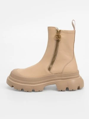 Botki na platformie Karl Lagerfeld