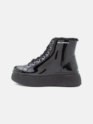 Botki na platformie Karl Lagerfeld