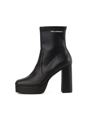 Botki na platformie Karl Lagerfeld Jeans