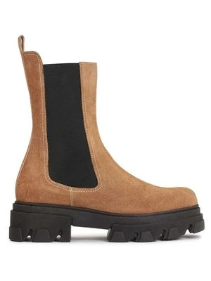 Botki na platformie Kazar